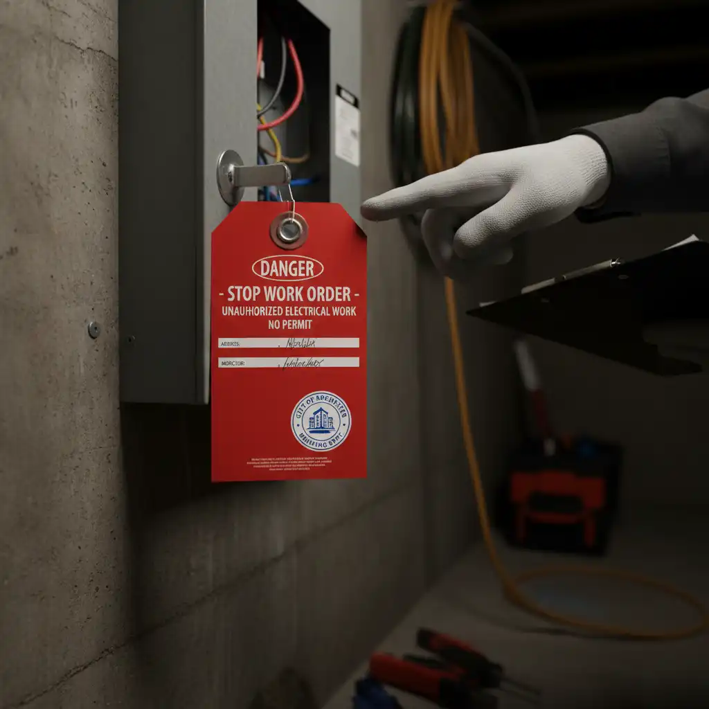 electric danger zone tag