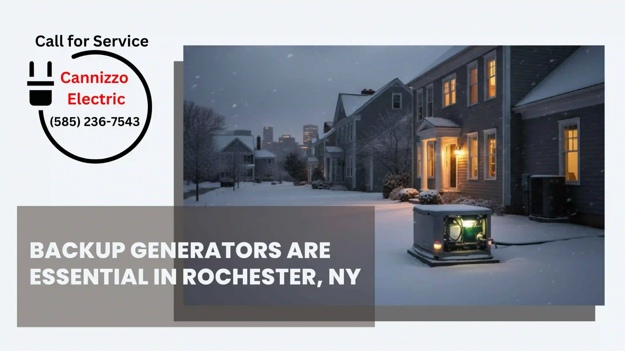 Backup Generators Are Essential in Rochester, NY