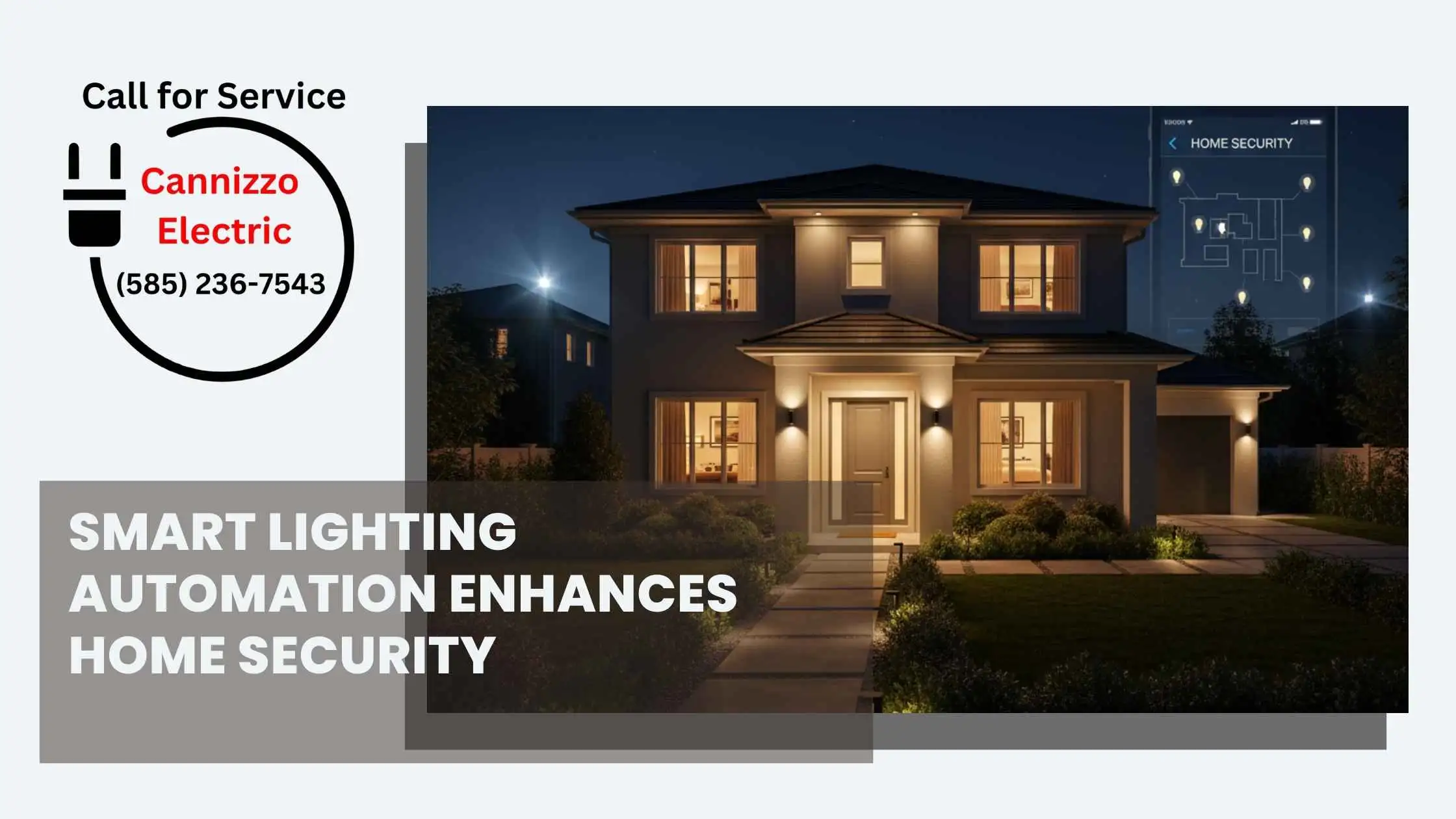 Smart Lighting Automation Enhances Home Security