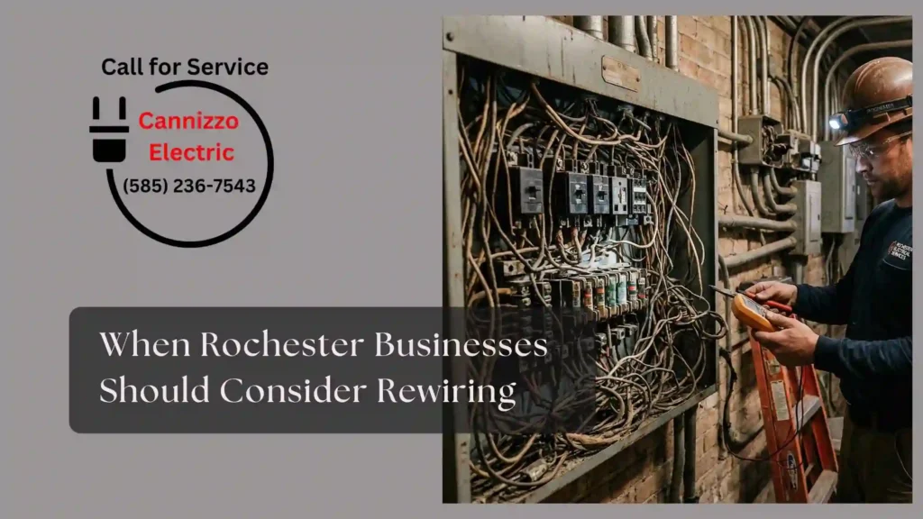 When Rochester Businesses Should Consider Rewiring