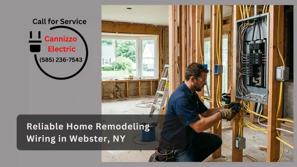 Reliable Home Remodeling Wiring in Webster, NY