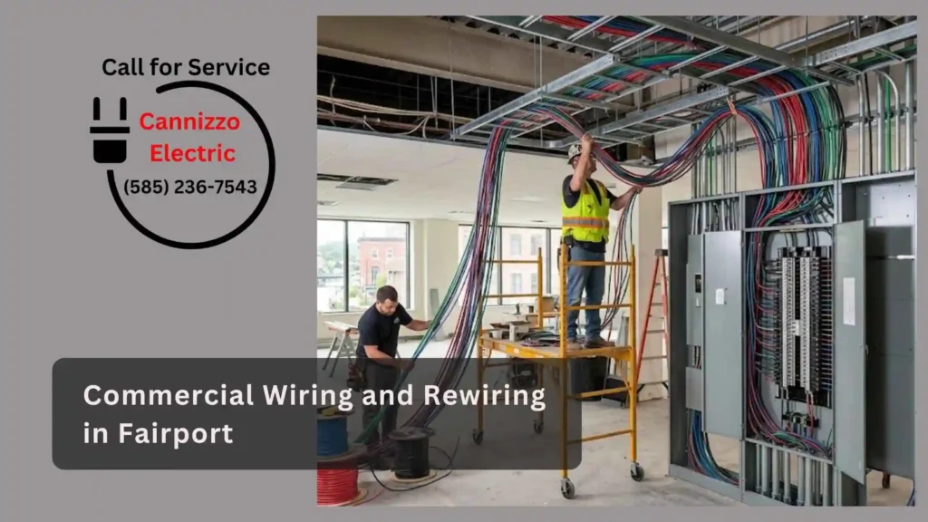 Commercial Wiring and Rewiring in Fairport
