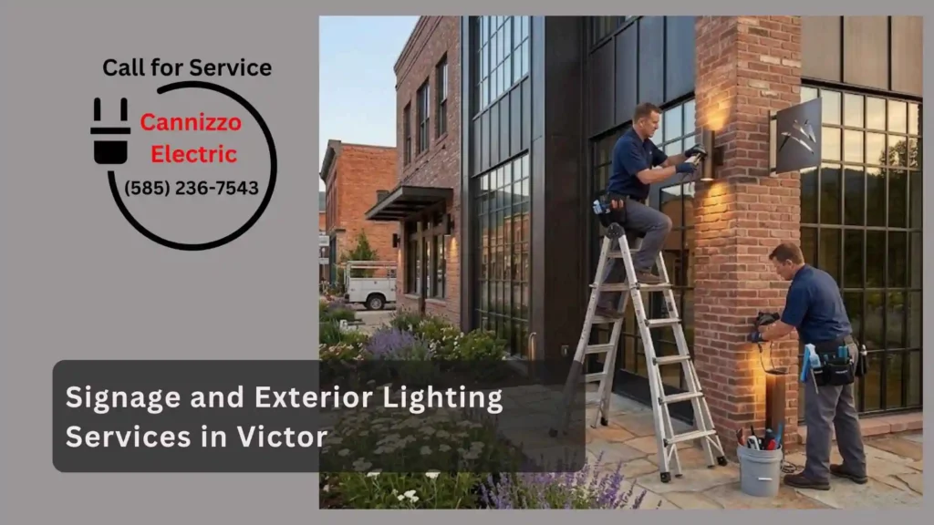 Signage and Exterior Lighting Services in Victor