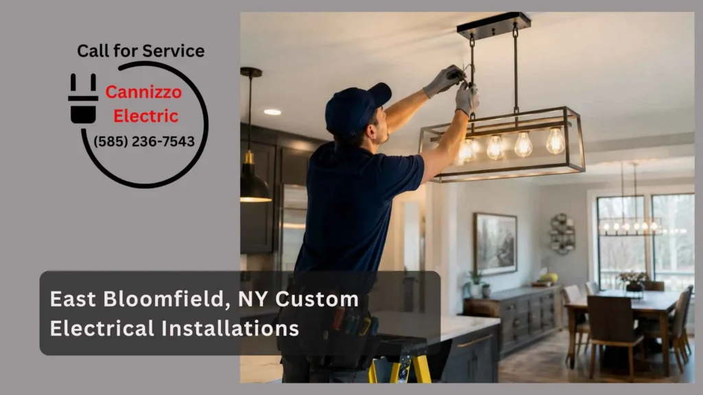 East Bloomfield, NY Custom Electrical Installations