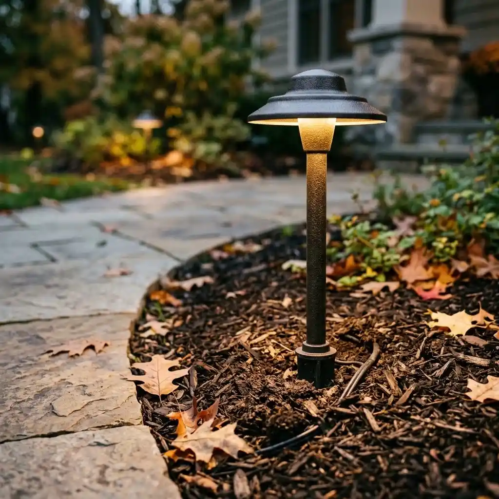Professionally installed Low Voltage Landscape Lighting in Rochester